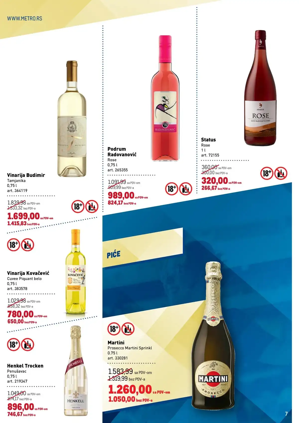 Metro katalog – prehrana i neprehrana sniženja Metro katalog prehrana i neprehrana – strana 7