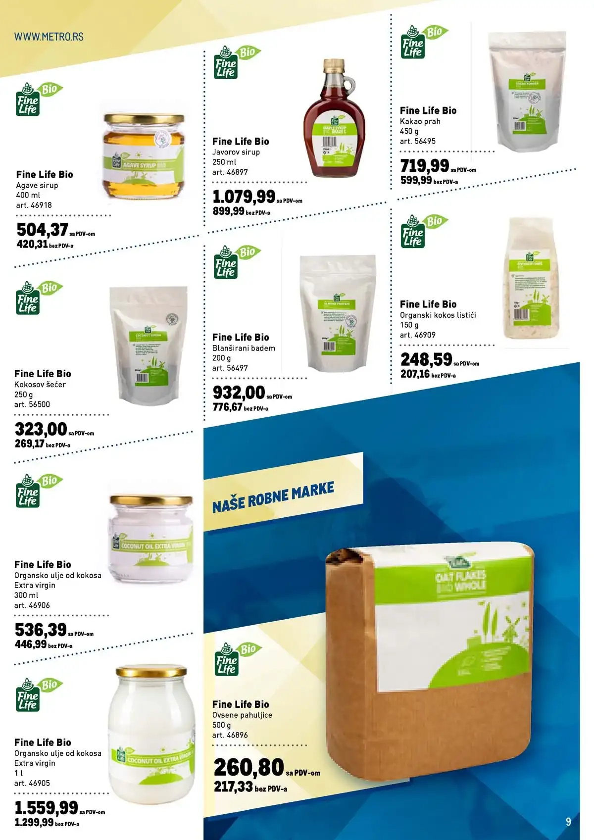 Metro katalog – prehrana i neprehrana sniženja Metro katalog prehrana i neprehrana – strana 9