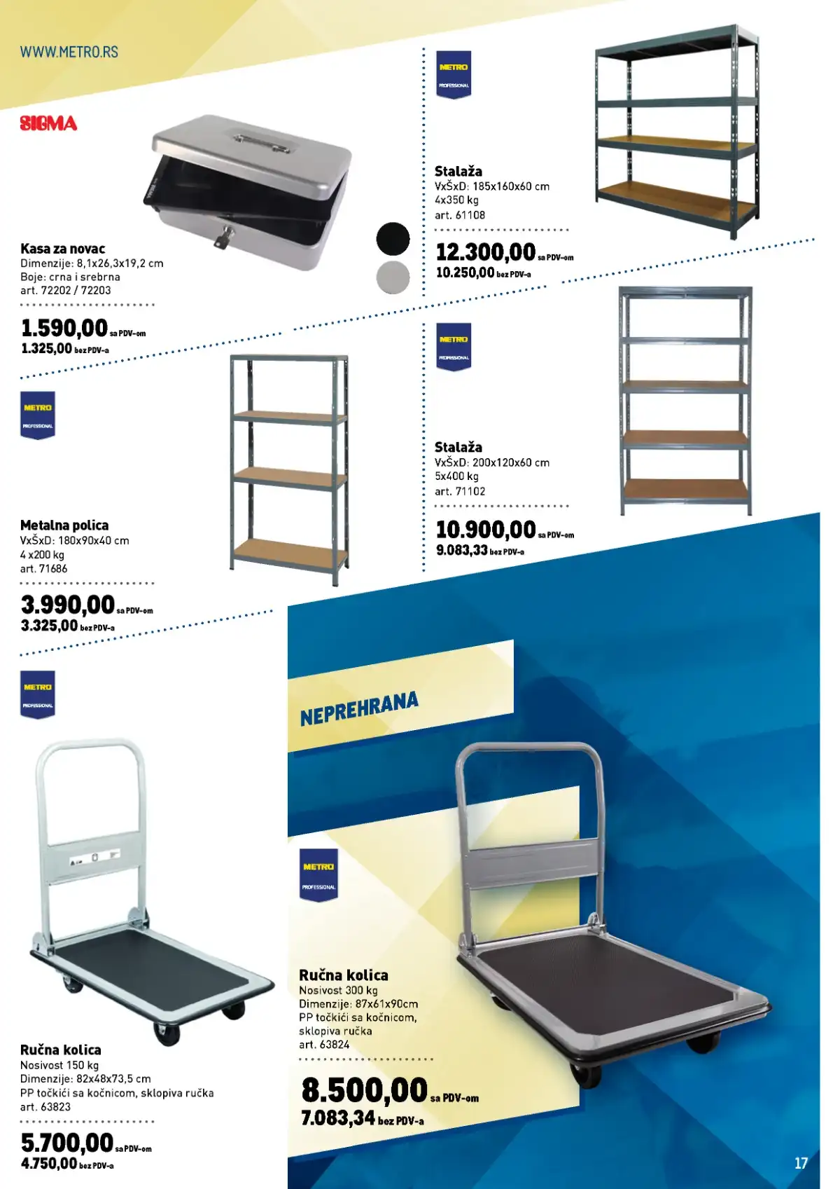 Metro katalog prehrana i neprehrana – strana 17