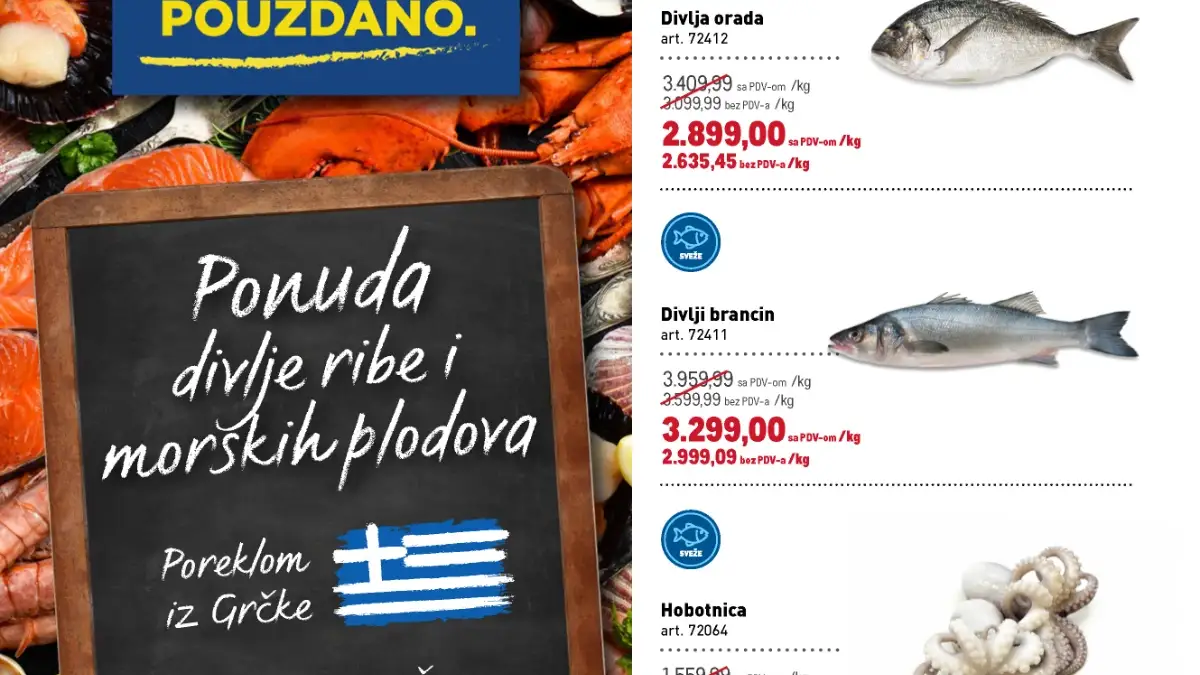 METRO katalog ribe i morskih plodova 27.05–31.05.2026 – san pjer, divlja orada, hobotnica i pegasta tuna na akciji
