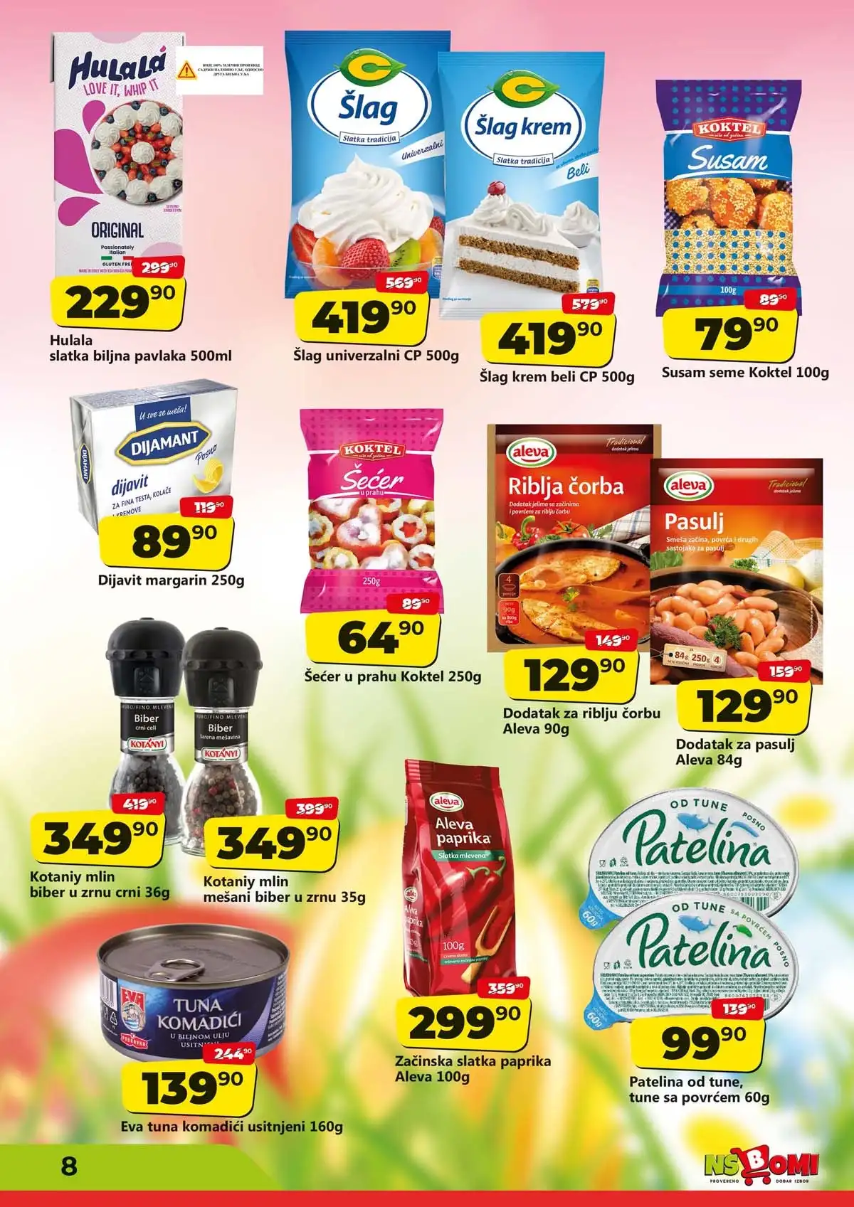 NS Bomi katalog sniženja i ušteda NS Bomi kataloška ponuda sniženja