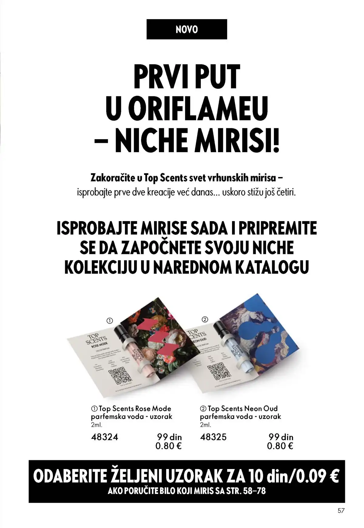 Oriflame katalog sniženja Oriflame kataloška ponuda sniženja