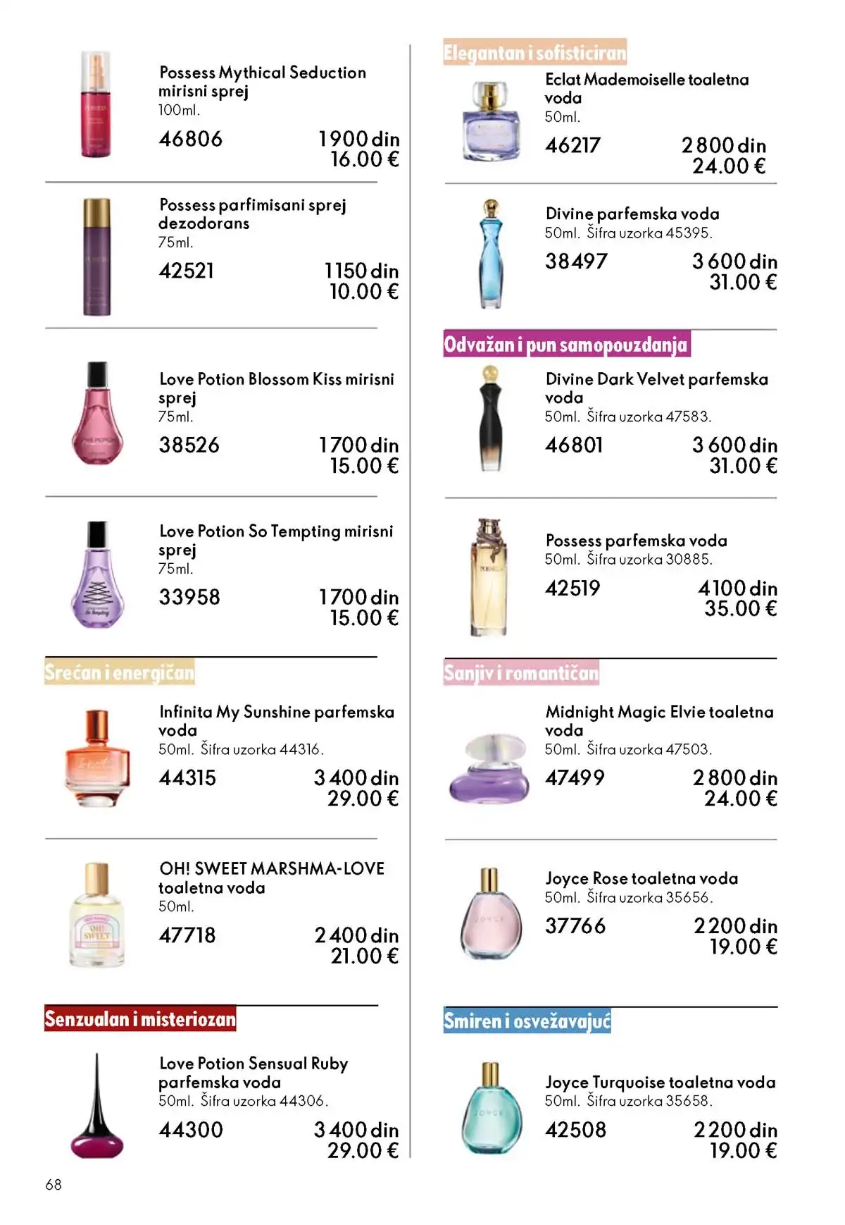 Oriflame katalog sniženja Oriflame kataloška ponuda sniženja