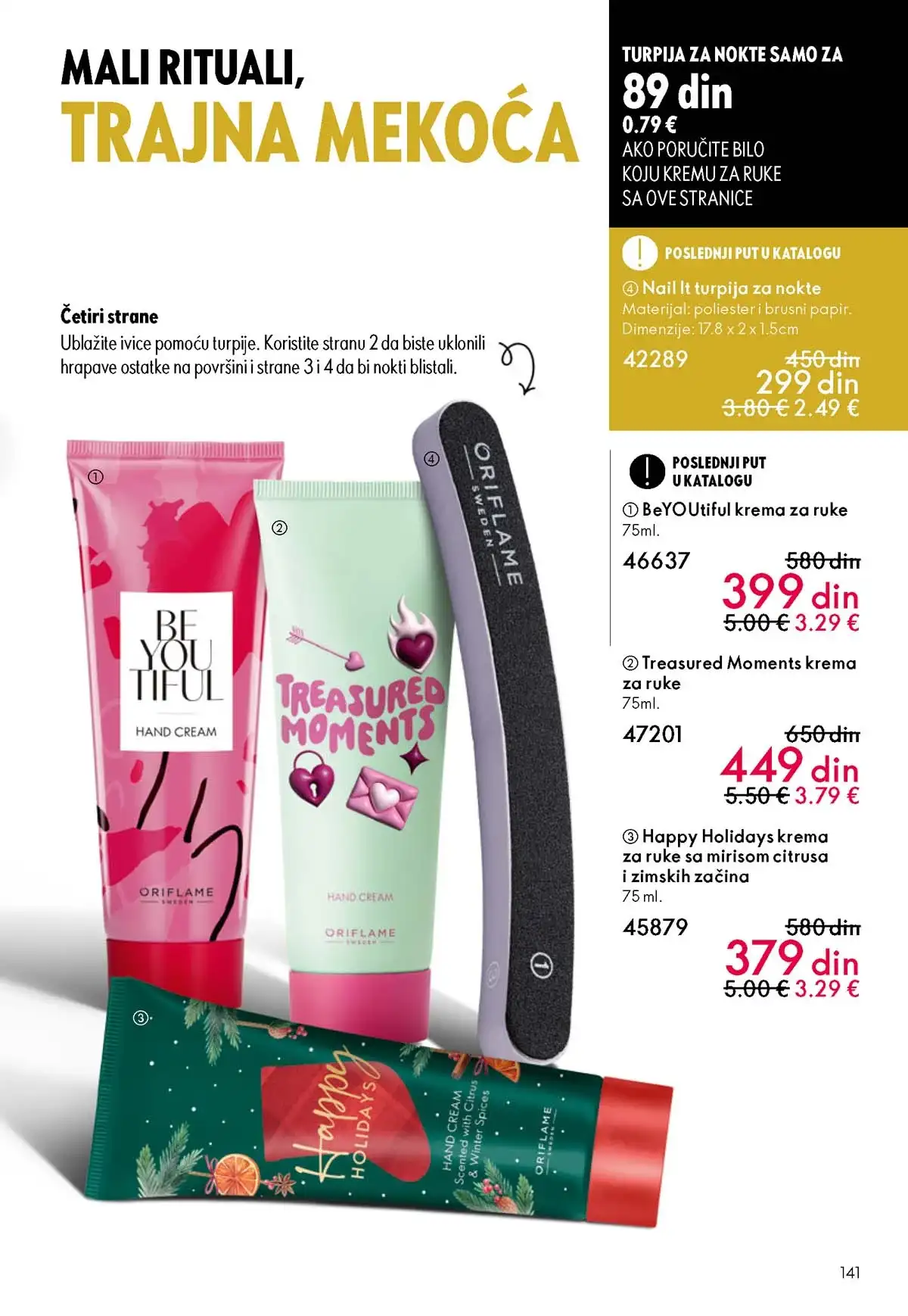Oriflame katalog sniženja Oriflame kataloška ponuda sniženja