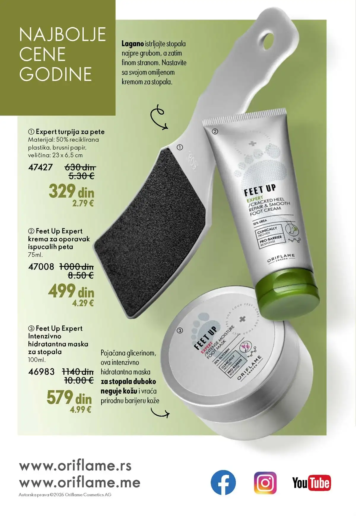 Oriflame katalog sniženja Oriflame kataloška ponuda sniženja