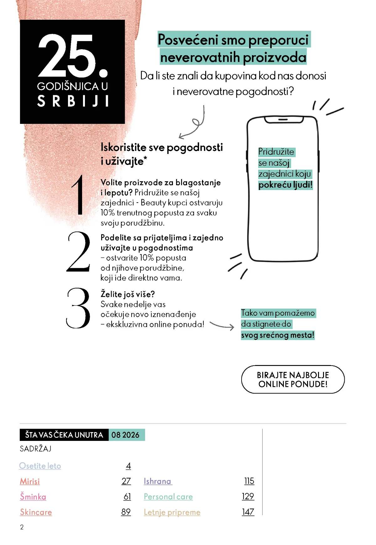Oriflame katalog mart 2026 strana 2 Oriflame akcija do 10. marta 2026 strana 2 katalog