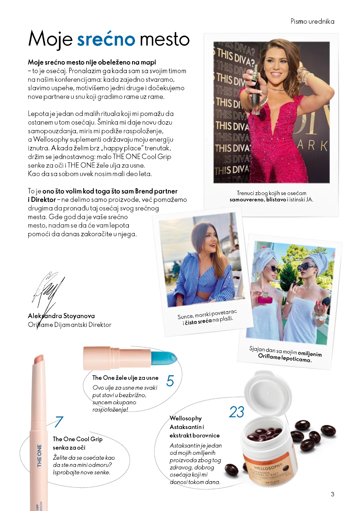 Oriflame katalog mart 2026 strana 3 Oriflame sniženja kozmetika i parfemi strana 3 katalog