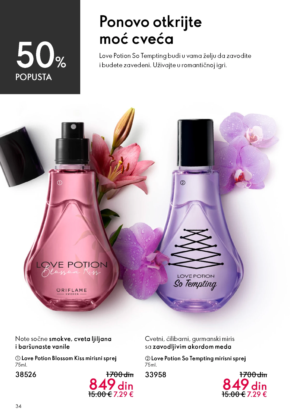 Oriflame katalog sniženja Oriflame kataloška ponuda sniženja