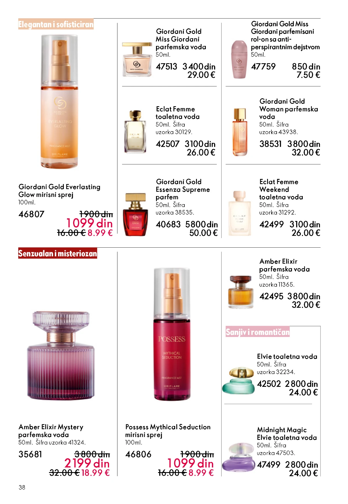 Oriflame katalog sniženja Oriflame kataloška ponuda sniženja