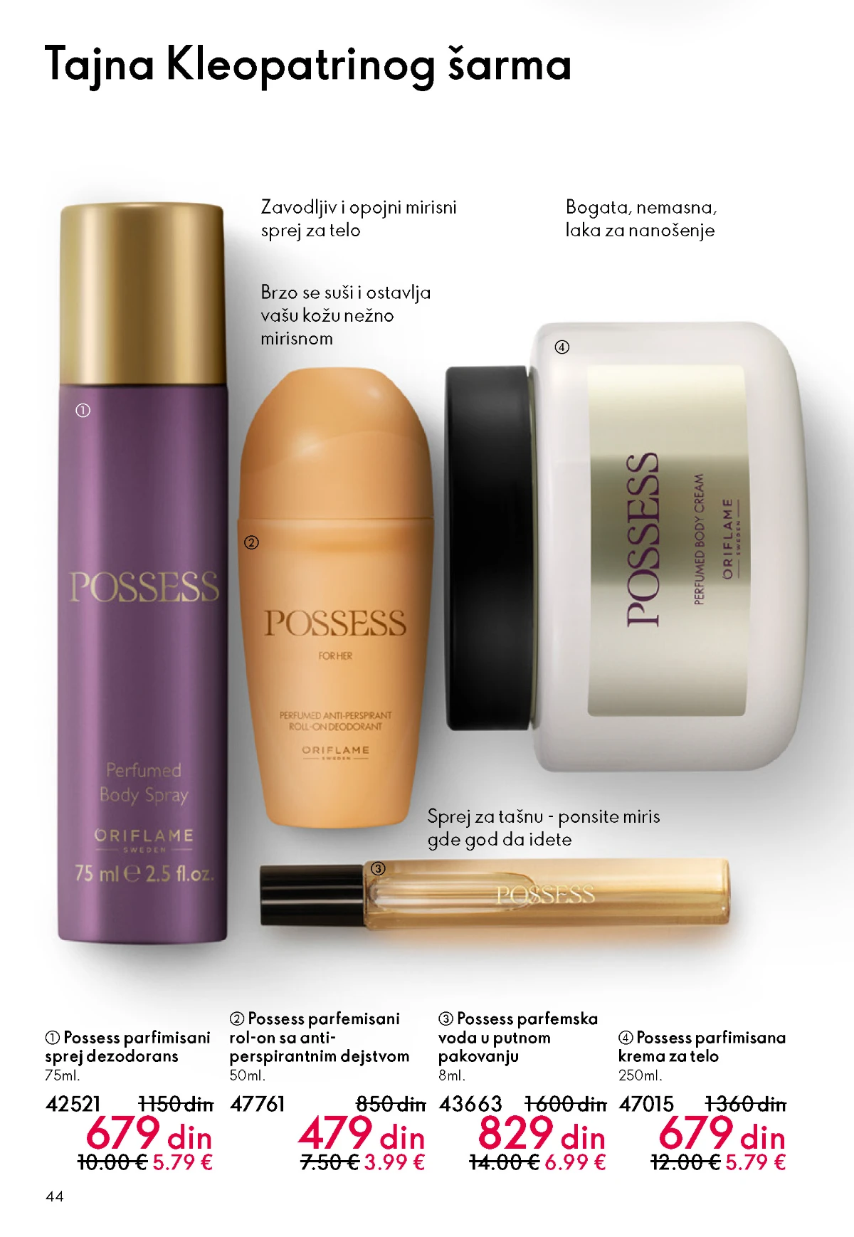 Oriflame katalog sniženja Oriflame kataloška ponuda sniženja