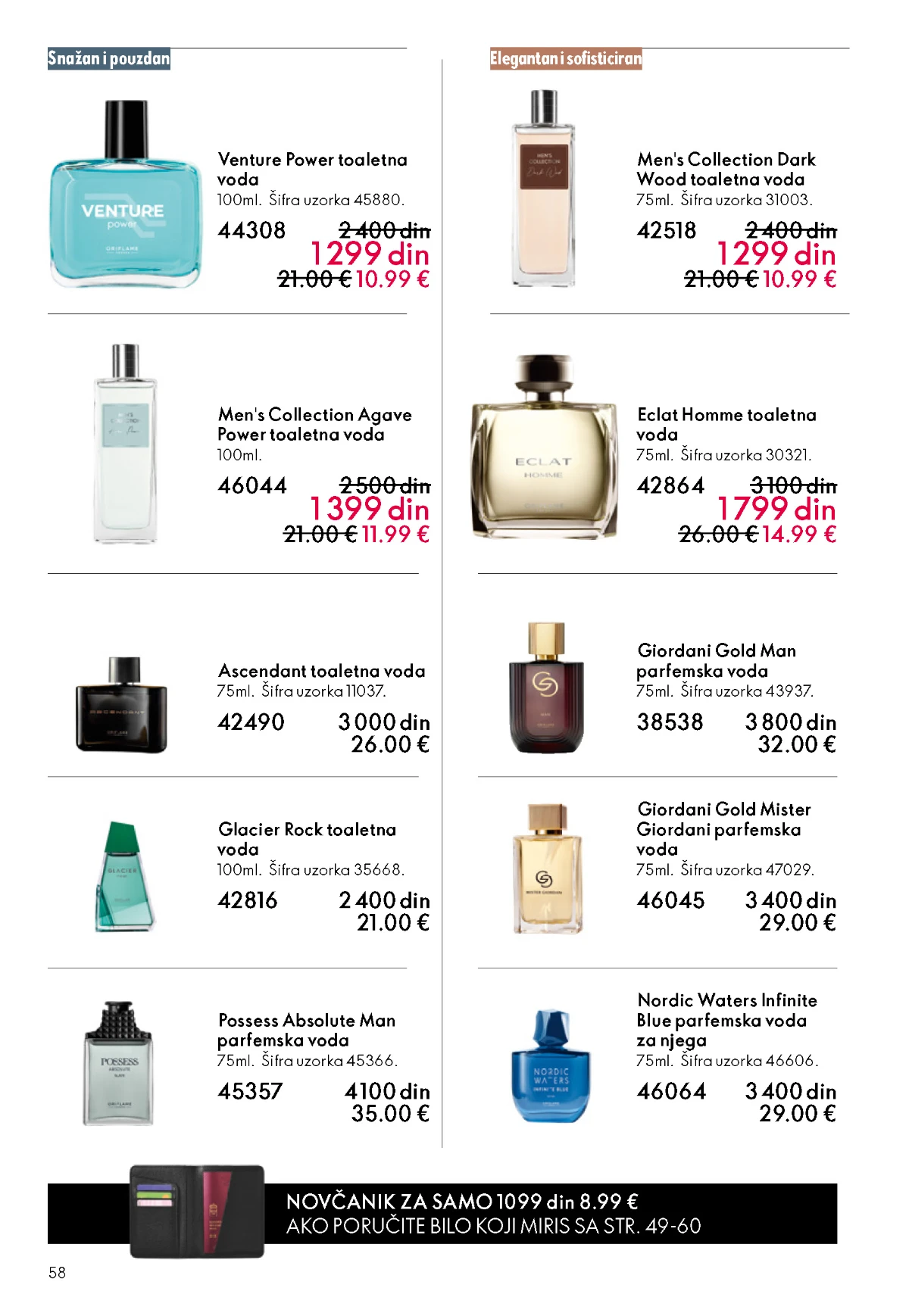 Oriflame katalog sniženja Oriflame kataloška ponuda sniženja