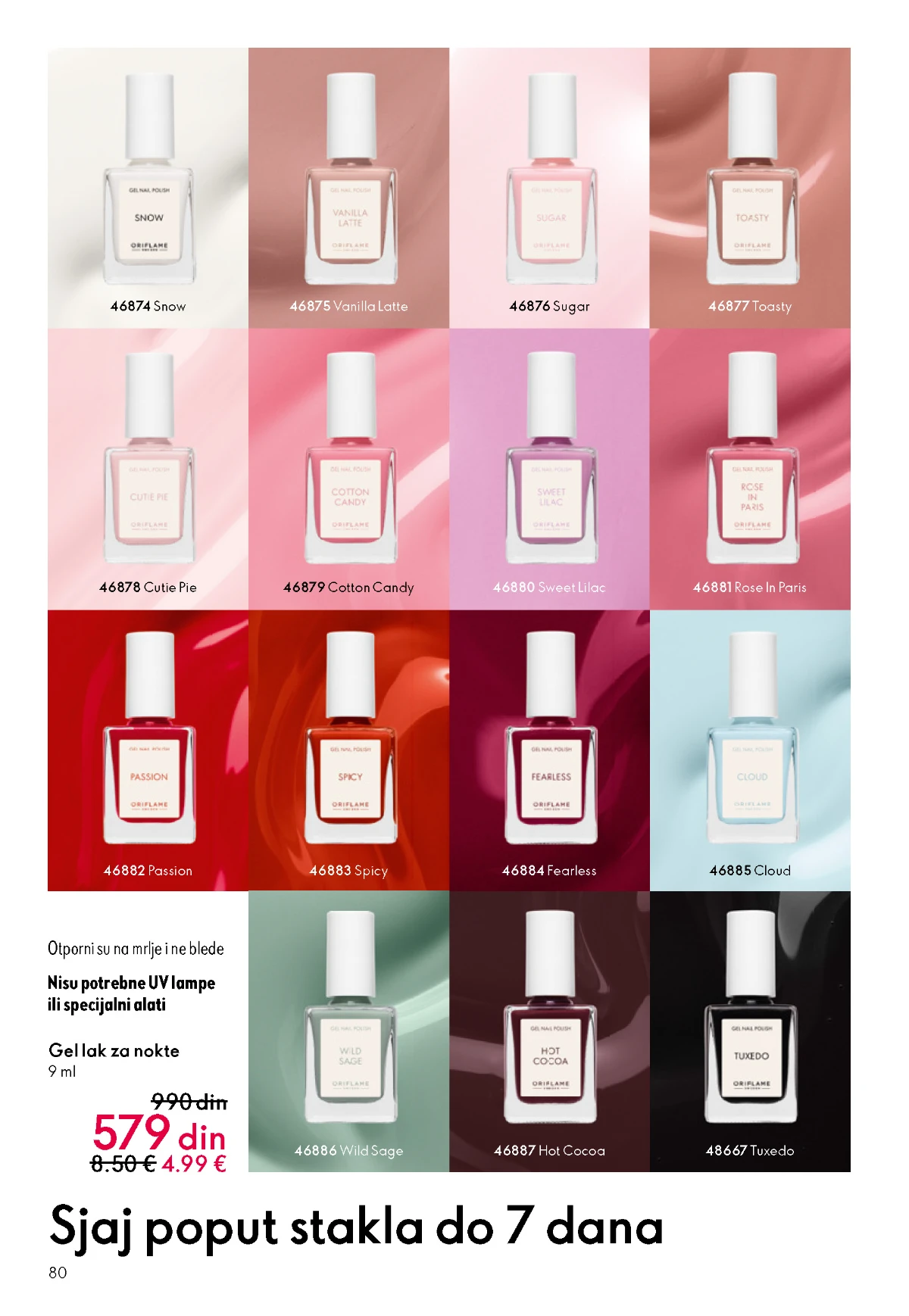 Oriflame katalog sniženja Oriflame kataloška ponuda sniženja