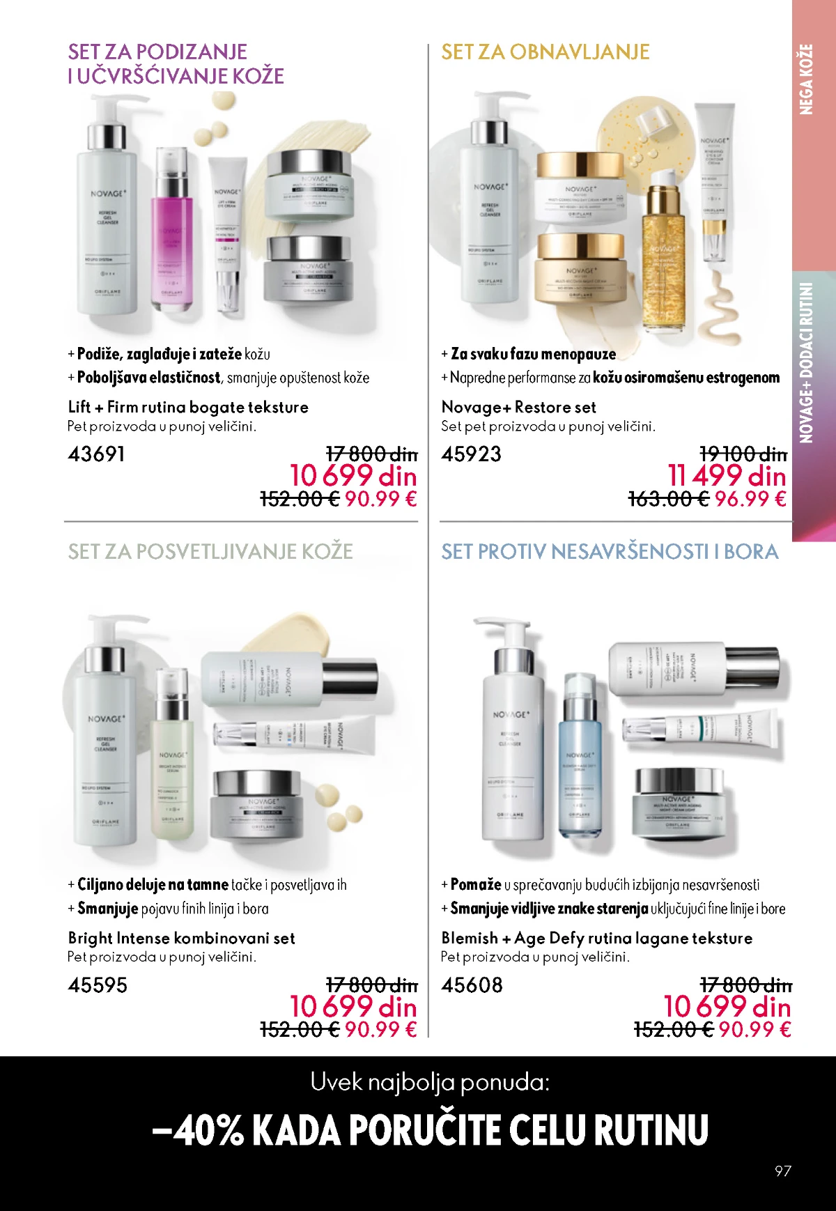 Oriflame katalog sniženja Oriflame kataloška ponuda sniženja