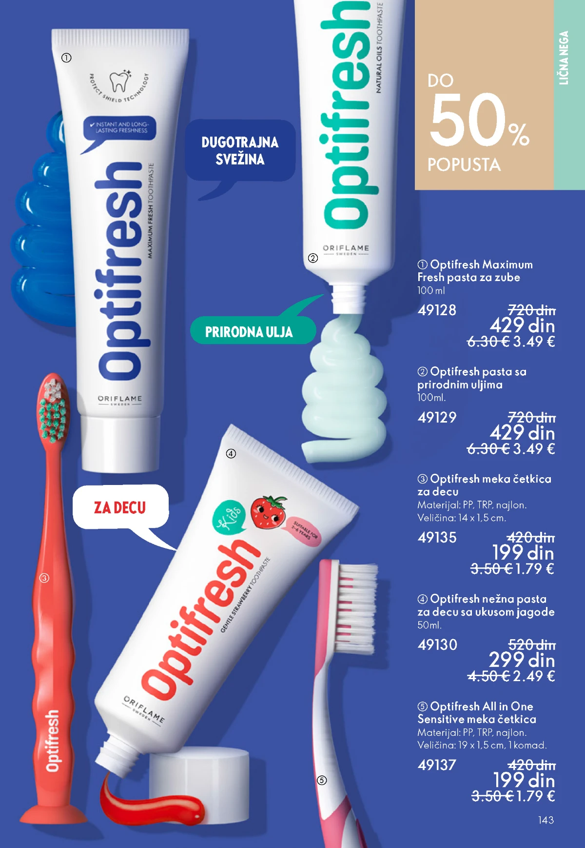 Oriflame katalog sniženja Oriflame kataloška ponuda sniženja