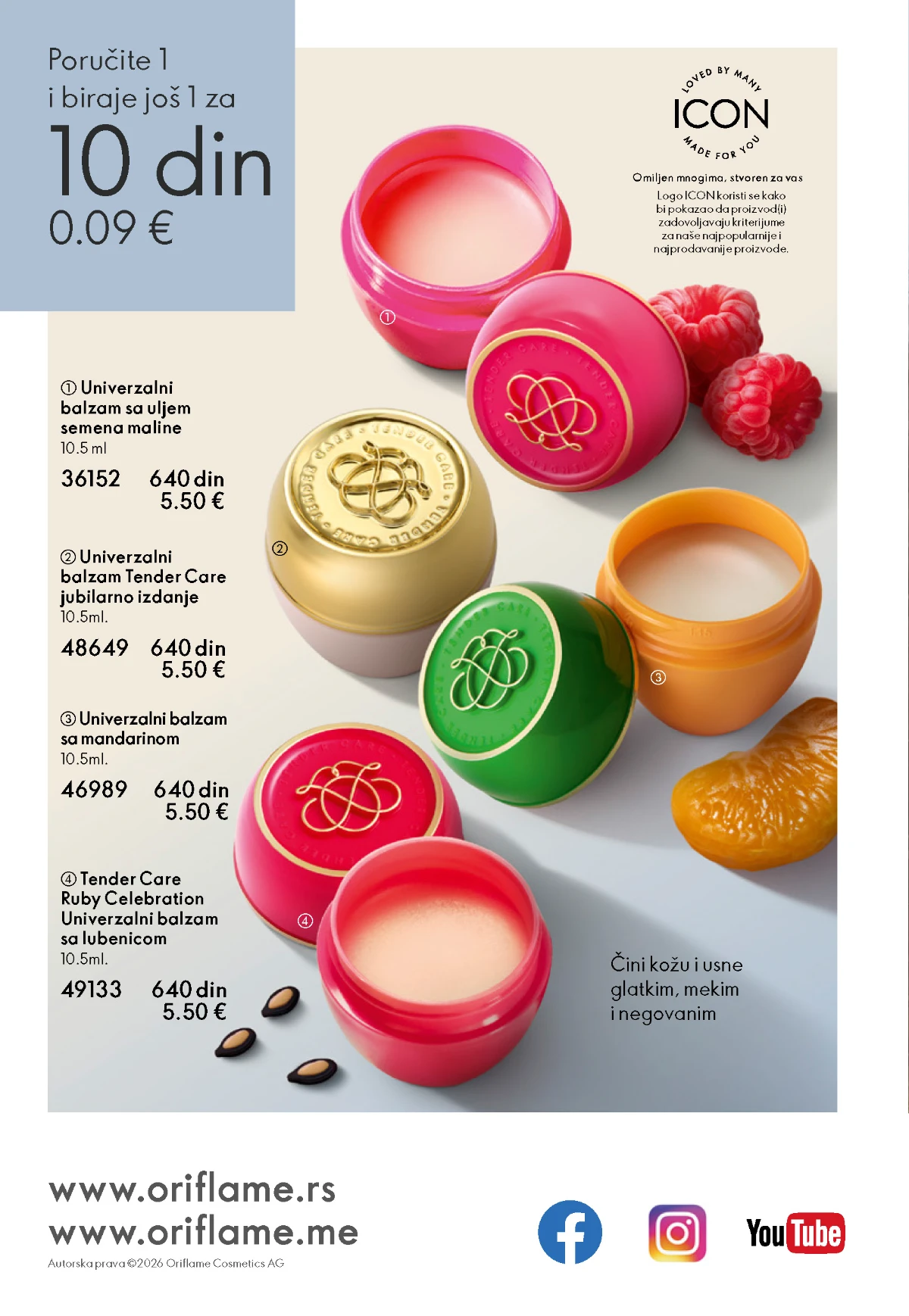 Oriflame katalog sniženja Oriflame kataloška ponuda sniženja