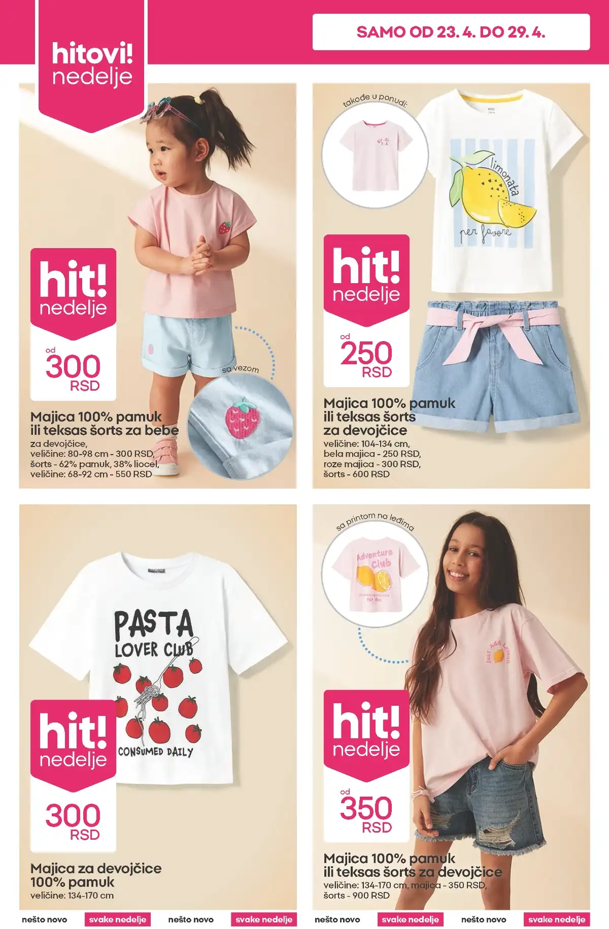 Pepco katalog hitovi nedelje strana 2 odeća i proizvodi za dom sniženje Srbija