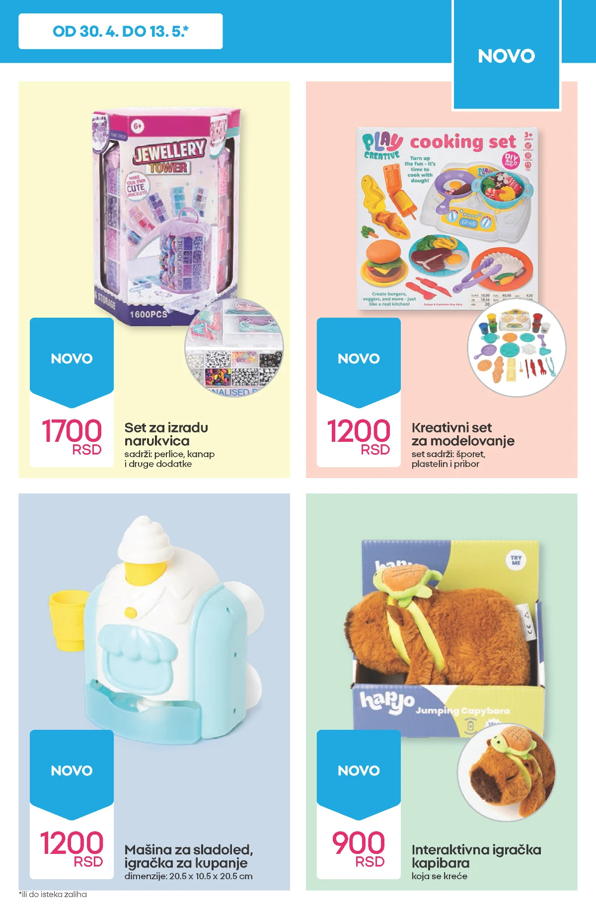 Pepco interaktivne igračke kapibara i igračke za kupanje akcija do 13.05.2026 strana 7