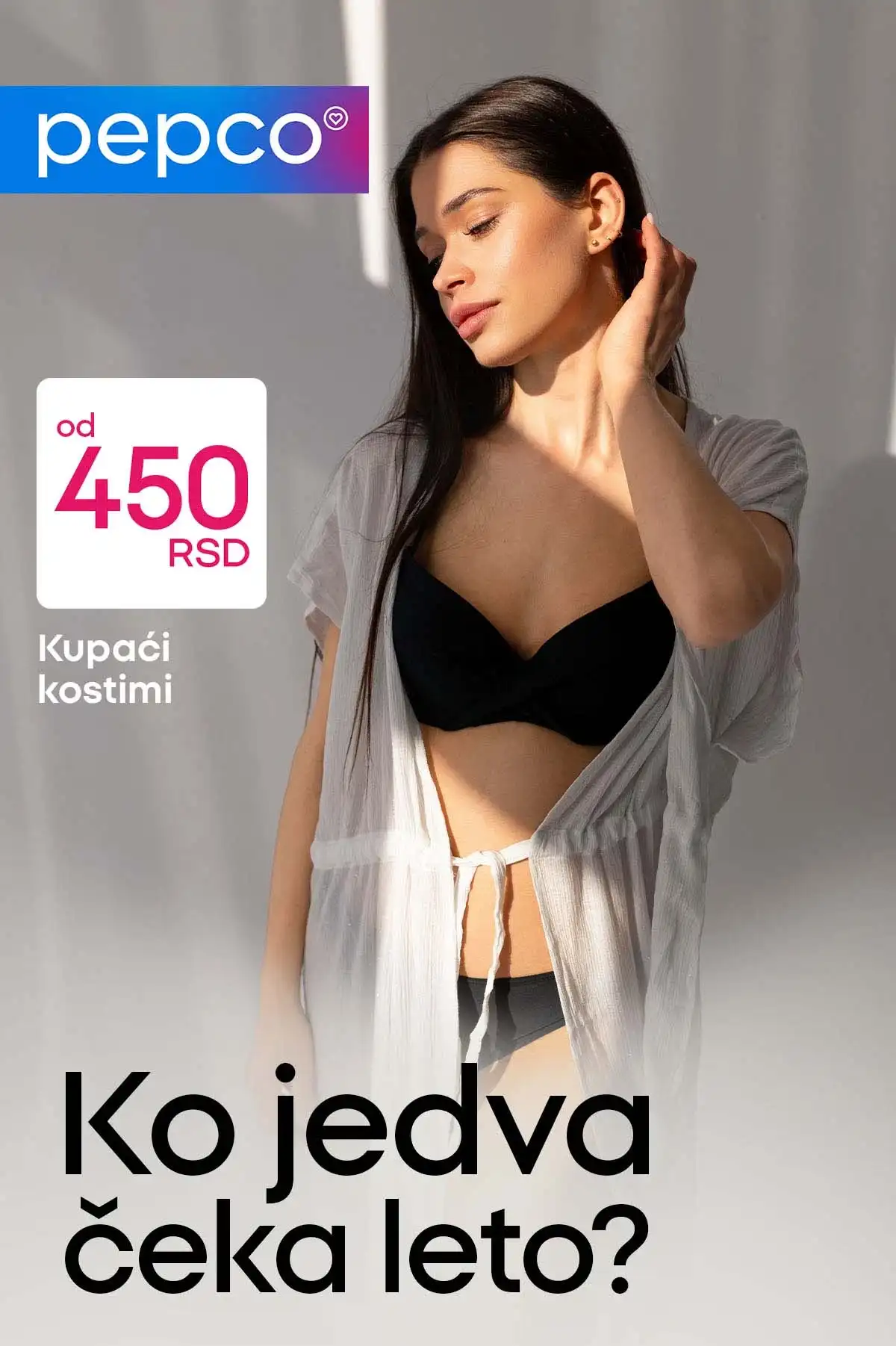 Pepco akcija kupaći kostimi od 450 RSD leto 2026 sniženja katalog ponuda