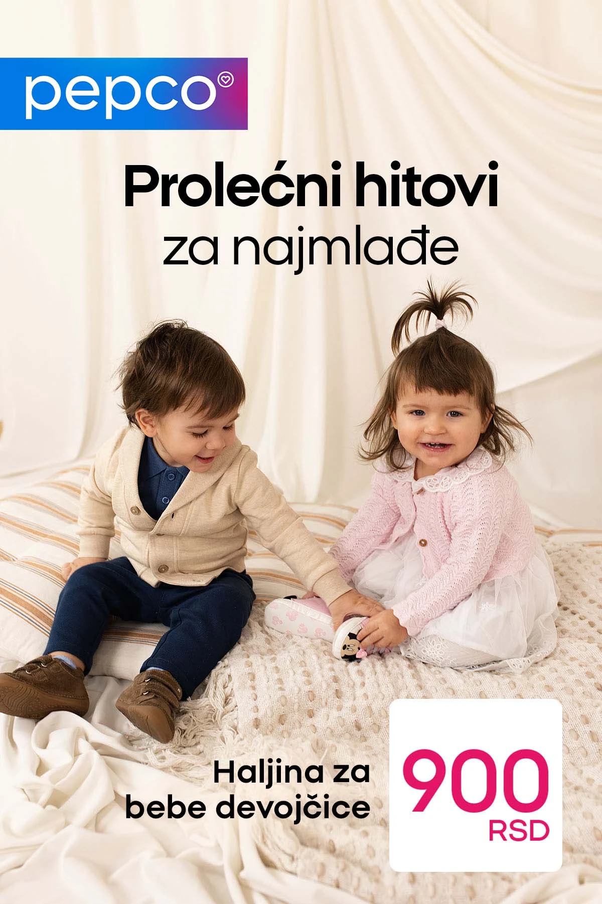 Pepco katalog jakne i prsluci za mališane od 900 RSD strana 1