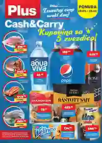 Plus Cash & Carry nedeljna akcija sniženja mart 2026