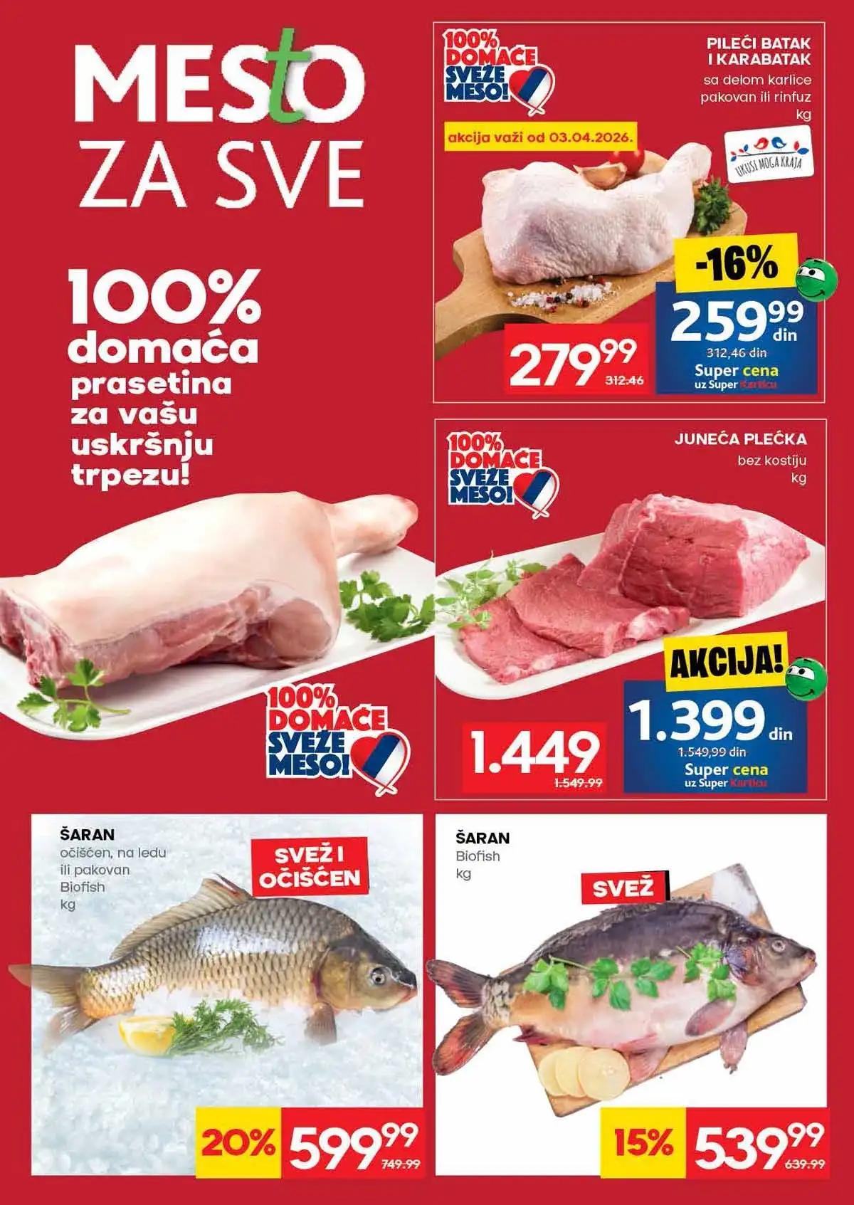 RODA katalog sniženja do 08. aprila 2026. – strana 16 RODA akcija do 08. aprila 2026. strana 16 prehrambeni proizvodi Srbija