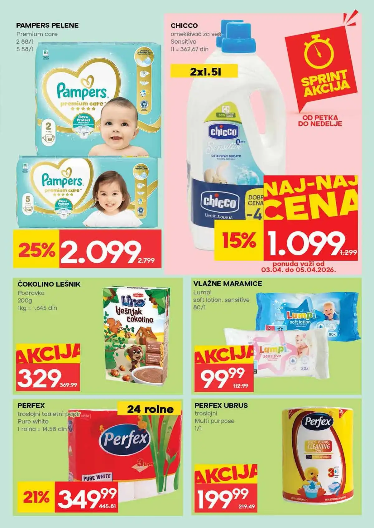 RODA katalog sniženja do 08. aprila 2026. – strana 39 RODA nedeljni katalog akcija do 08. aprila 2026. strana 39 kompletna ponuda Srbija