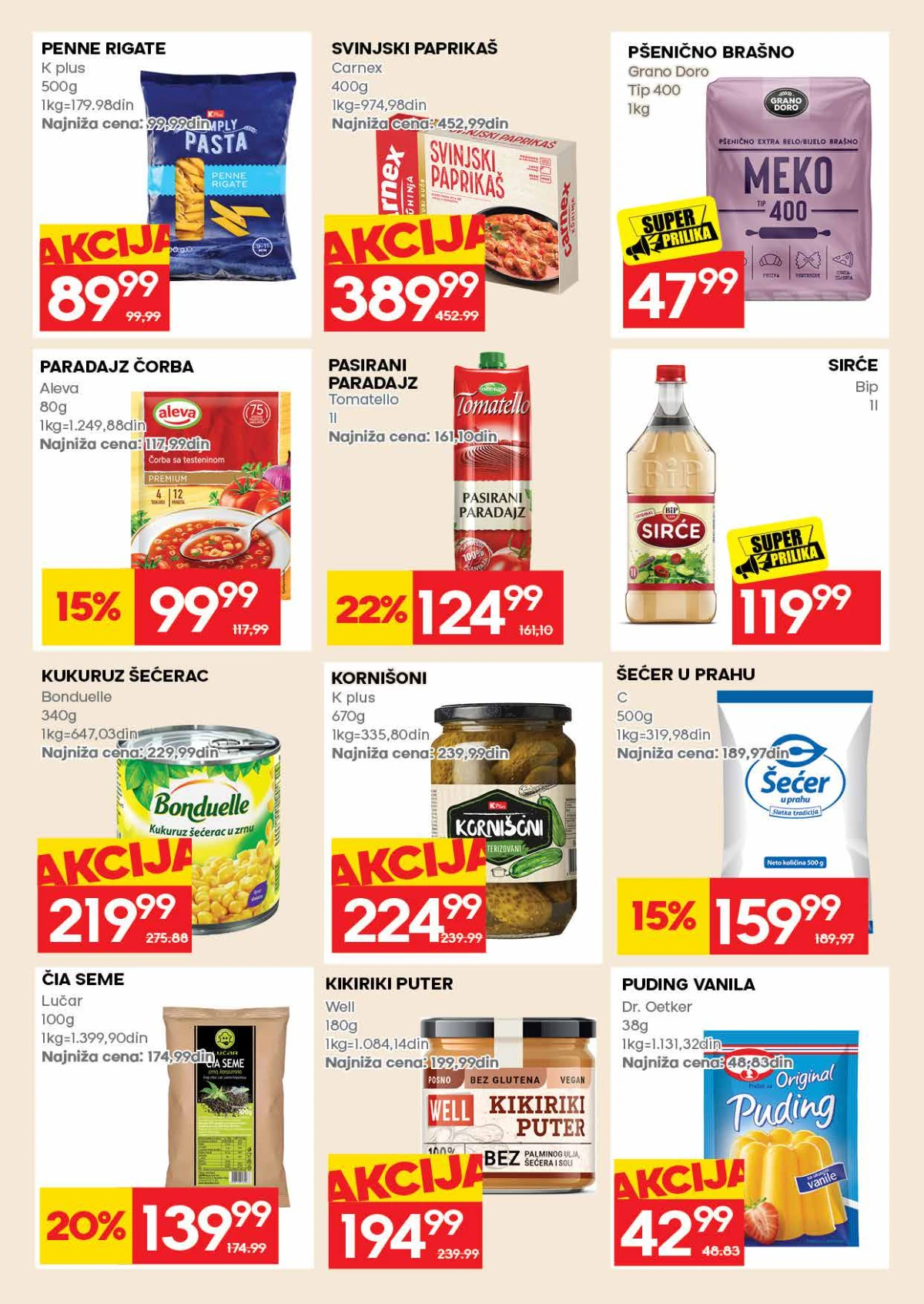 RODA katalog sniženja do 10.06.2026. – strana 19 RODA akcija do 10.06.2026. strana 19 voće i povrće Srbija