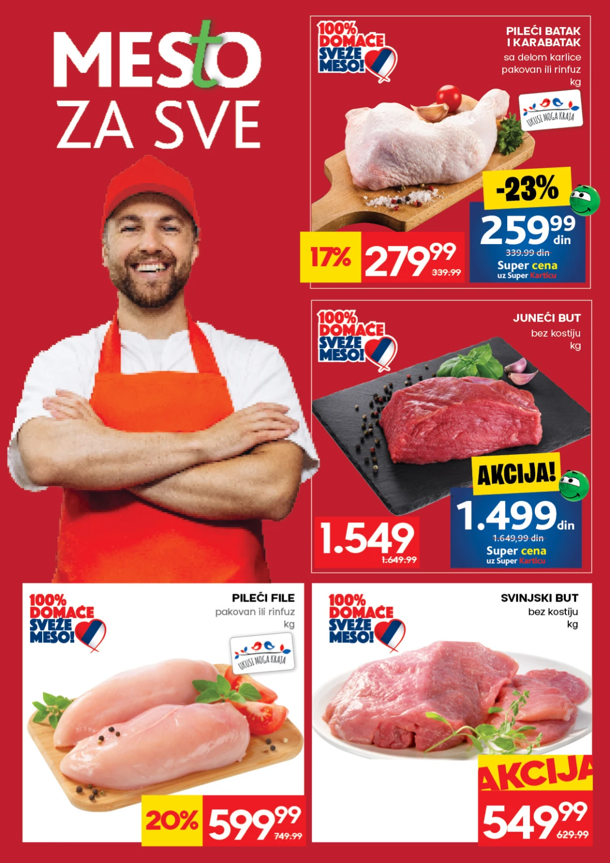 RODA nedeljna akcija do 13. maja 2026. strana 4 meso i mlečni proizvodi Srbija