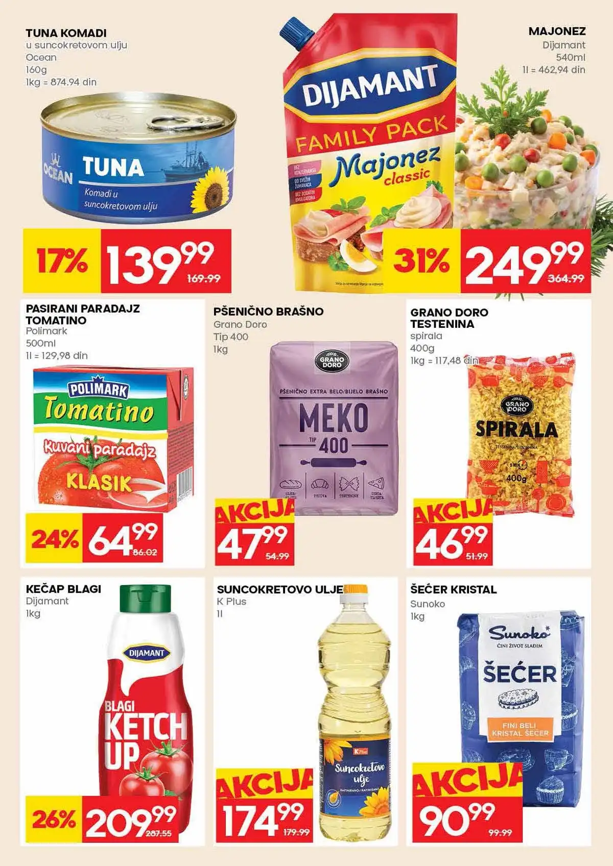 RODA katalog sniženja do 15. aprila 2026. – strana 18 RODA nedeljni katalog akcija do 15. aprila 2026. strana 18 prehrambeni proizvodi Srbija
