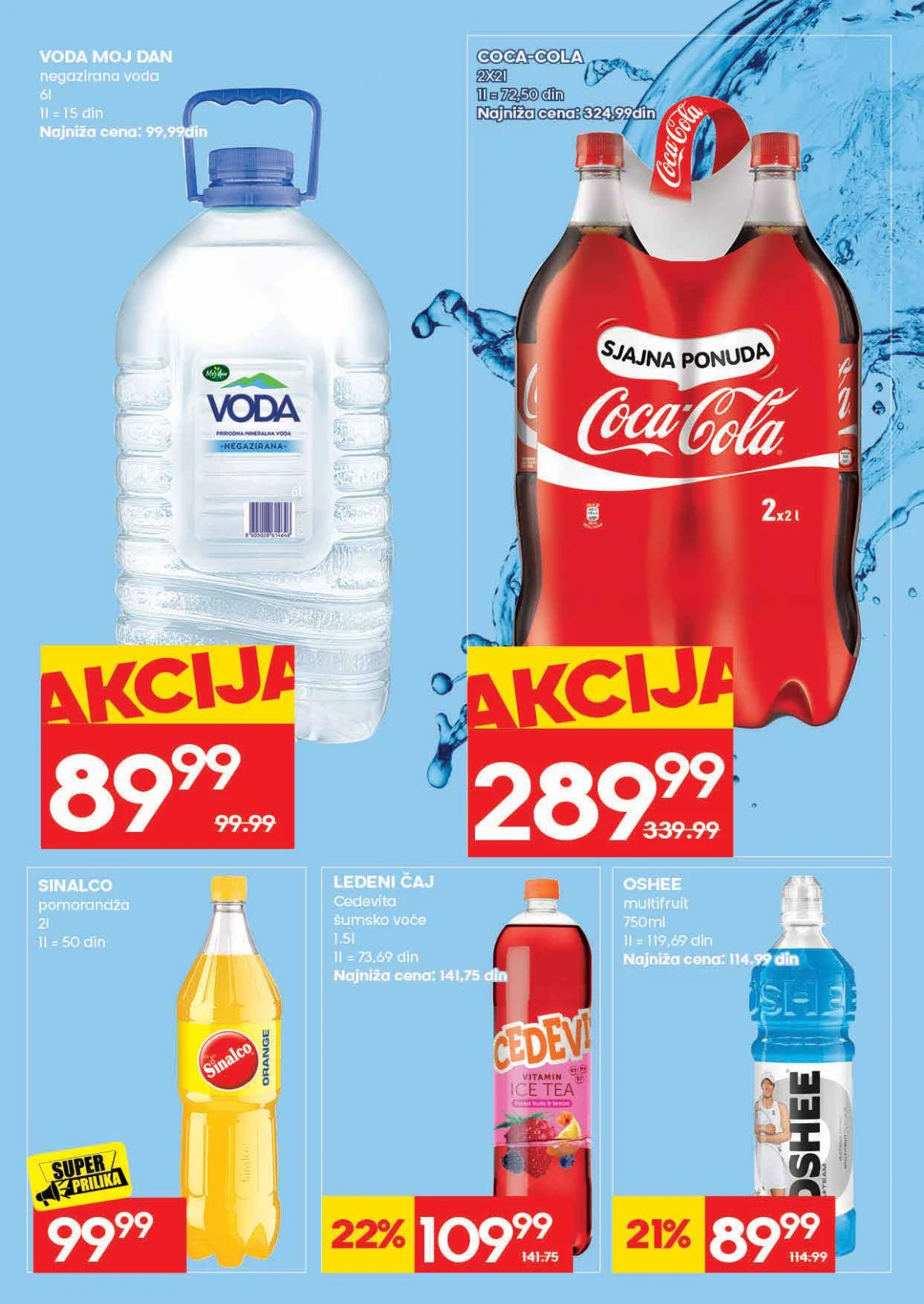 Roda katalog strana 24 – Coca-Cola, Cedevita, Sinalco i Oshee na akciji