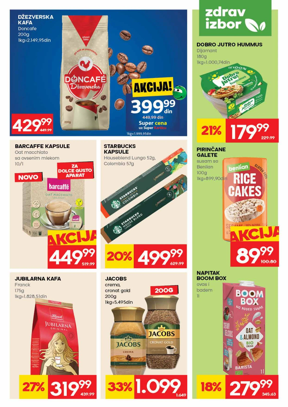 RODA katalog sniženja do 27.05.2026. – strana 15 RODA katalog akcija do 27.05.2026. strana 15 piće Srbija