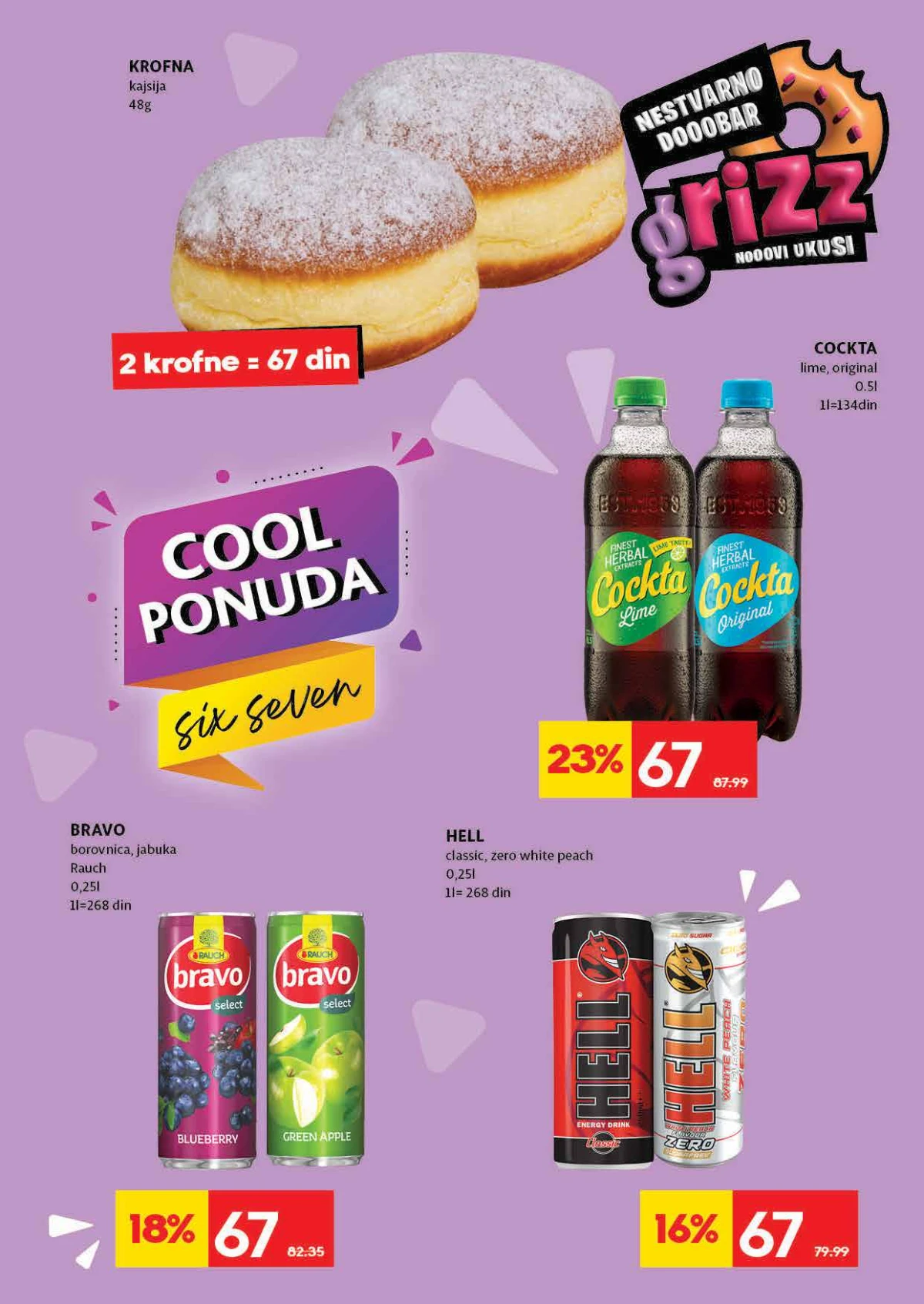 RODA katalog sniženja do 27.05.2026. – strana 23 RODA nedeljni katalog do 27.05.2026. strana 23 higijena i domaćinstvo Srbija