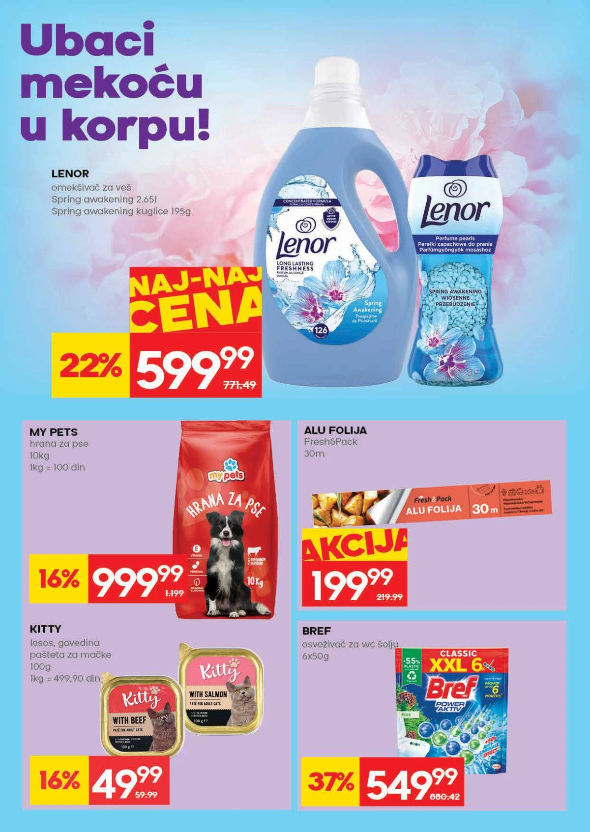 RODA katalog sniženja do 27.05.2026. – strana 30 RODA nedeljni katalog do 27.05.2026. strana 30 dodatne ponude Srbija