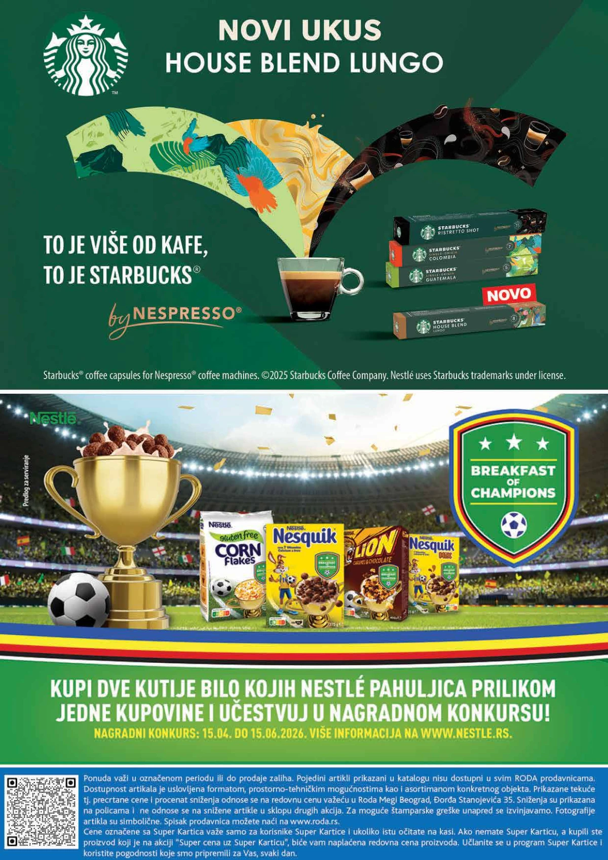 RODA katalog sniženja do 27.05.2026. – strana 32 RODA nedeljni katalog akcija do 27.05.2026. strana 32 kompletna ponuda Srbija