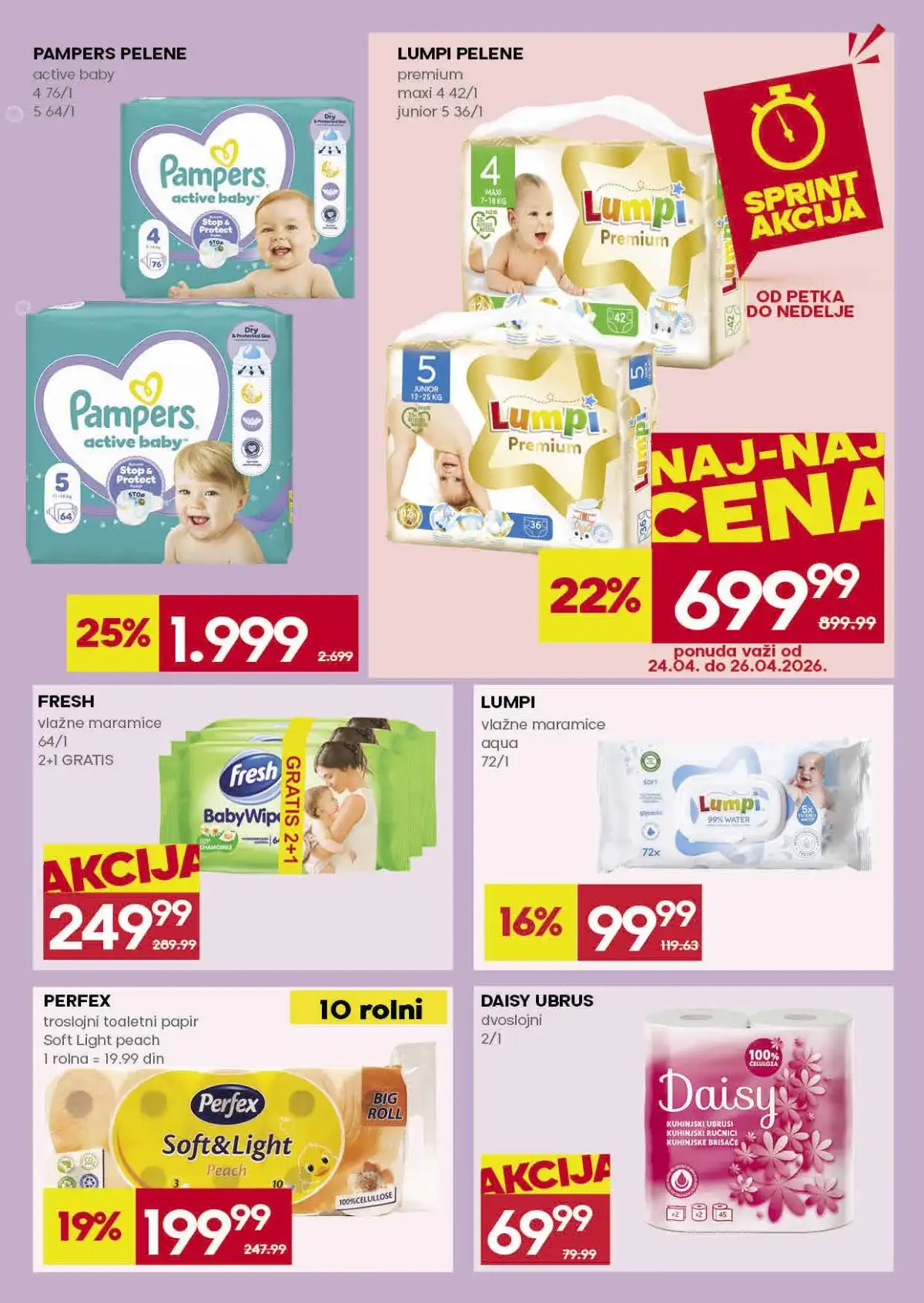 RODA katalog sniženja do 29. aprila 2026. – strana 29 RODA akcija do 29. aprila 2026. strana 29 higijena Srbija