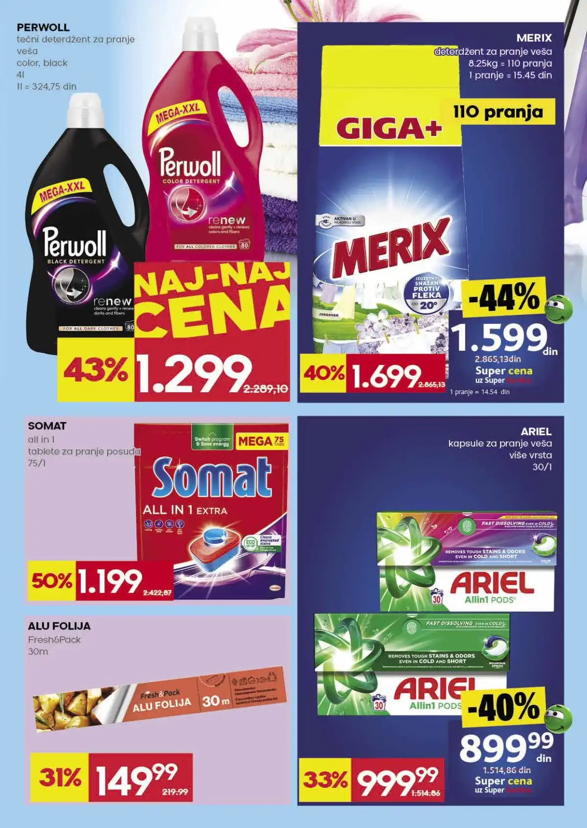 RODA katalog sniženja do 29. aprila 2026. – strana 31 RODA akcije i popusti do 29. aprila 2026. strana 31 završna ponuda Srbija
