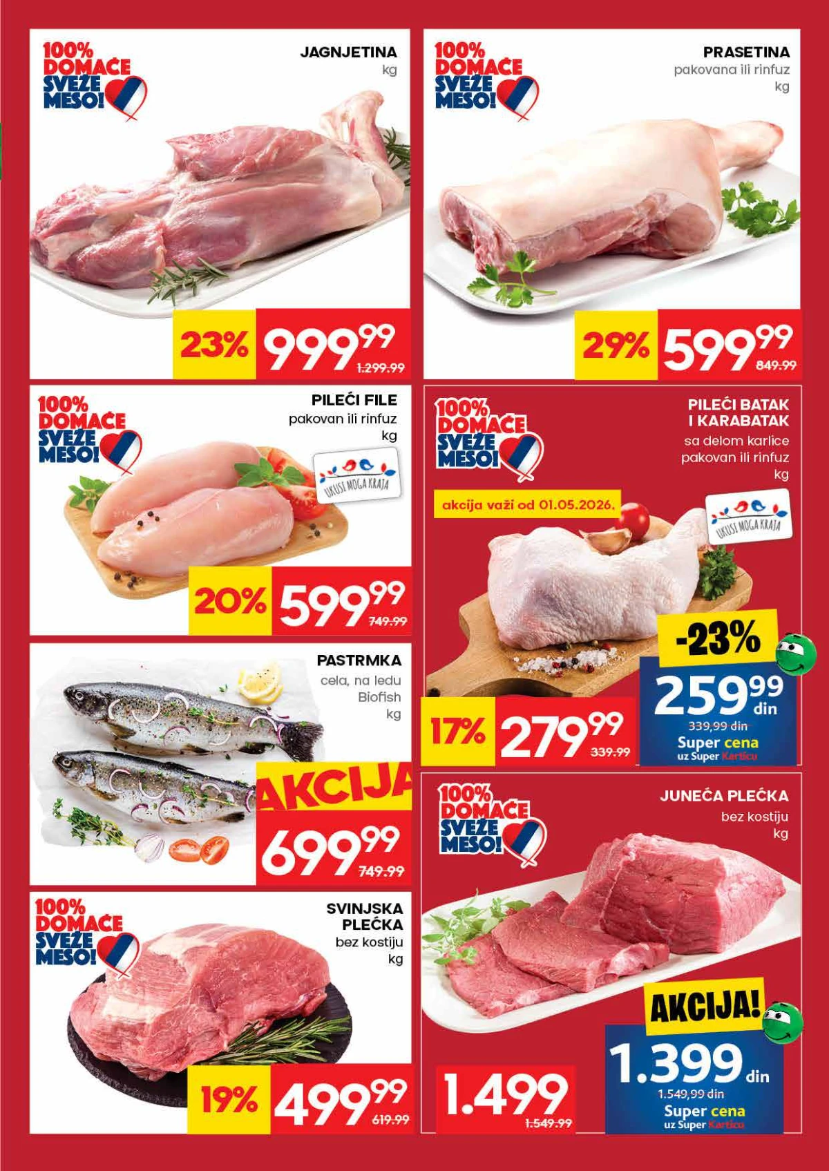 RODA akcija do 06. maja 2026. strana 3 sveže voće i povrće Srbija