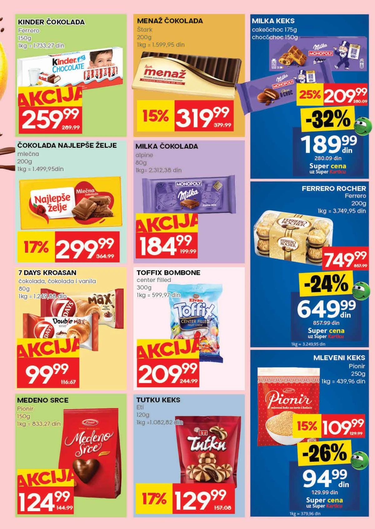 RODA nedeljni katalog do 06. maja 2026. strana 23 higijena i domaćinstvo Srbija