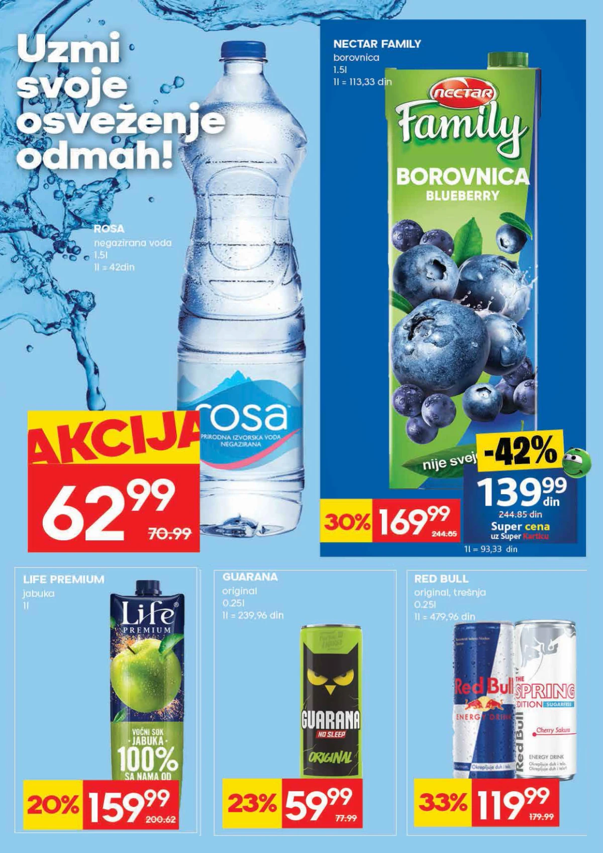 RODA nedeljni katalog akcija do 06. maja 2026. strana 25 prehrana i piće Srbija