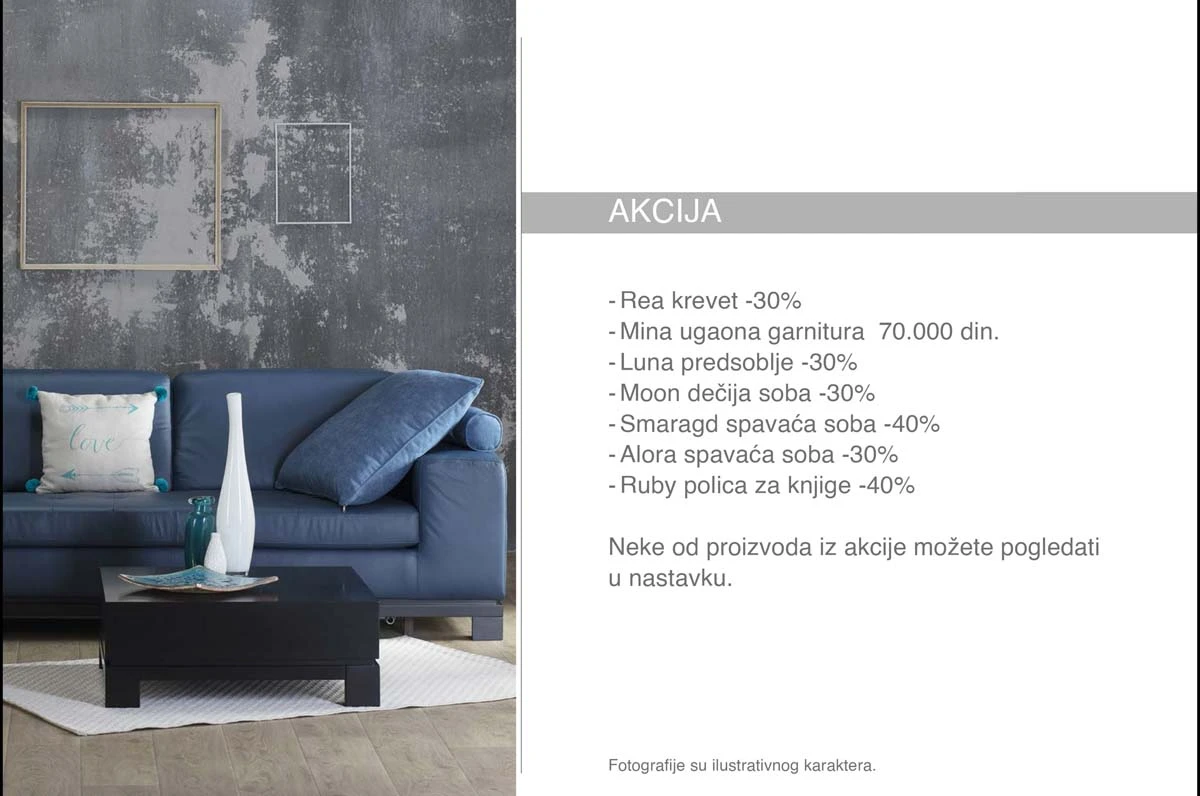 SIMPO akcija katalog nameštaja strana 2 – popusti do 31. marta 2026.