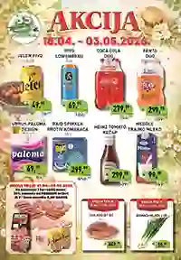 Sinagoga akcija do 35% katalog sniženja prehrana piće proizvodi za domaćinstvo do 03.05.2026