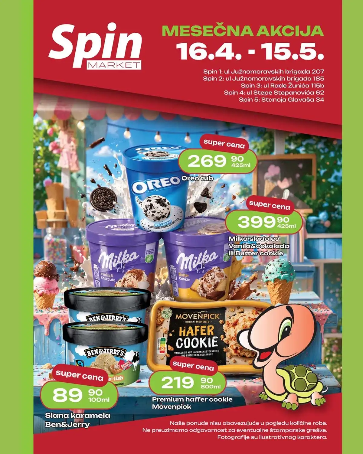 Spin marketi katalog sniženja do 15. maja 2026 Naslovnica – strana 1