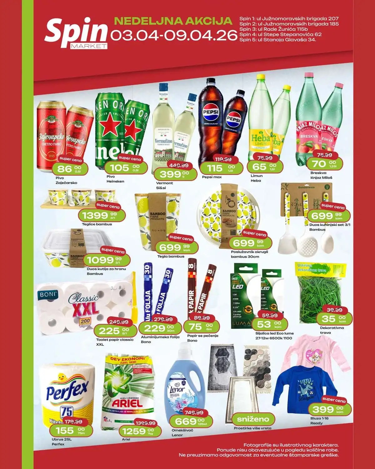 SPIN katalog akcija