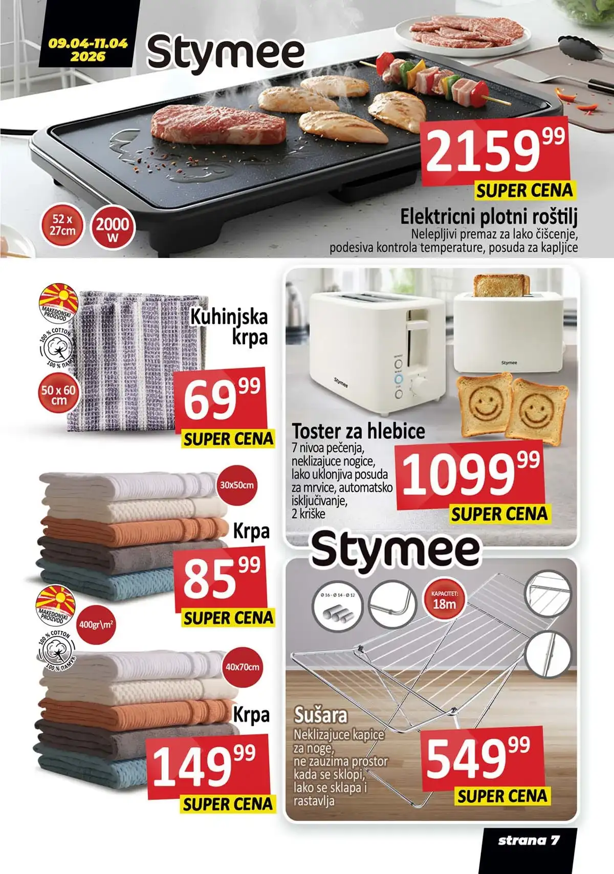 Stokomak slatkiši i snack – katalog akcija do 11.04.2026 Stokomak akcija do 38% – slatkiši, čokolade i grickalice na sniženju