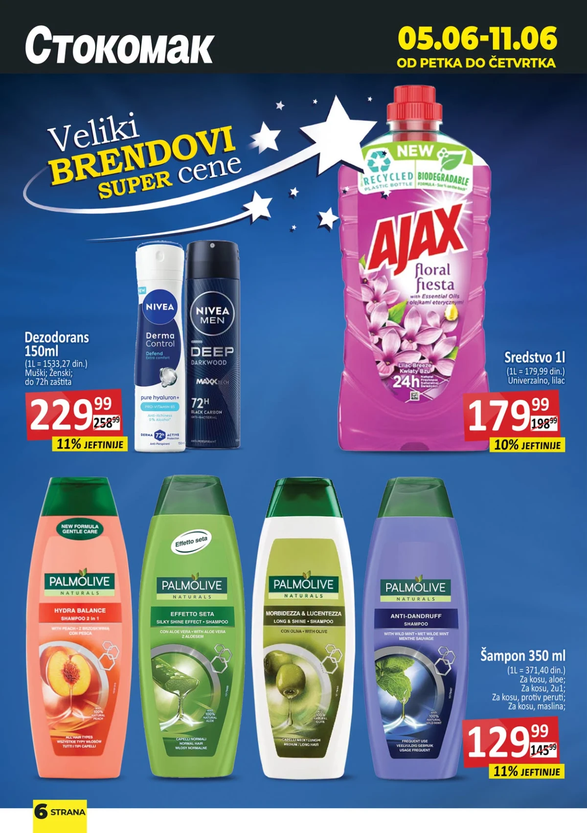 Stokomak akcija – puter, margarin, čajna kobasica i kompot