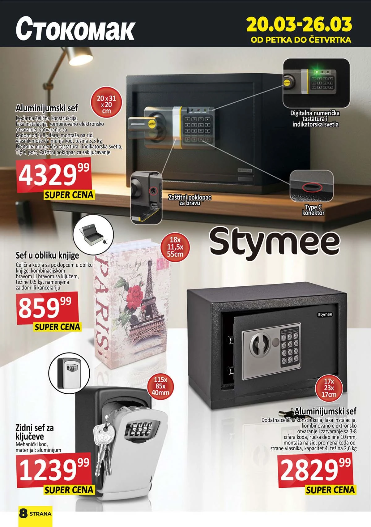 Stokomak voće i povrće sniženje – katalog akcija Stokomak akcija voće i povrće – sveže namirnice po akcijskim cenama do 26. marta 2026