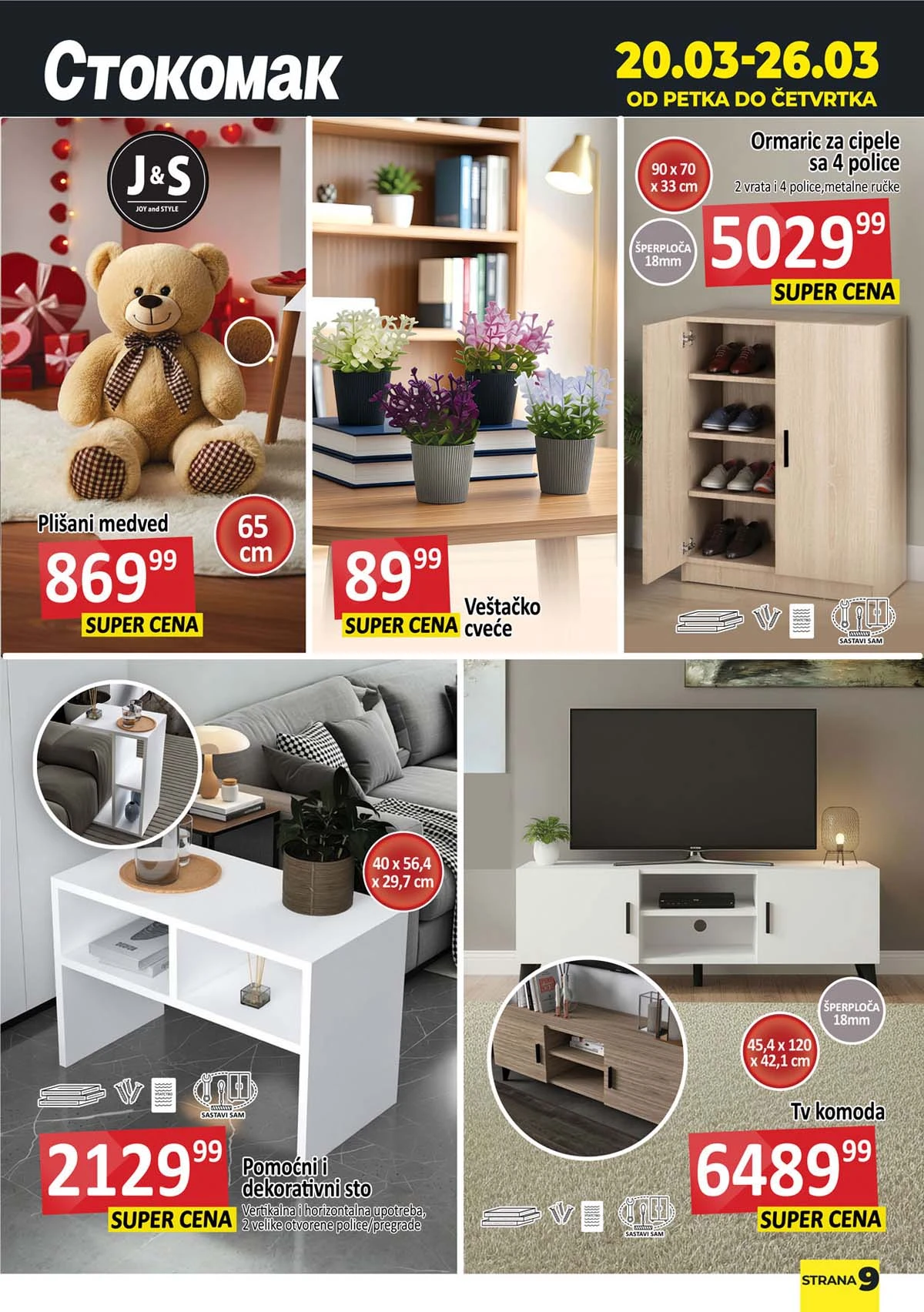 Stokomak gotova jela akcija – 26. marta 2026 Stokomak katalog gotova jela i konzerve – praktična kupovina na sniženju