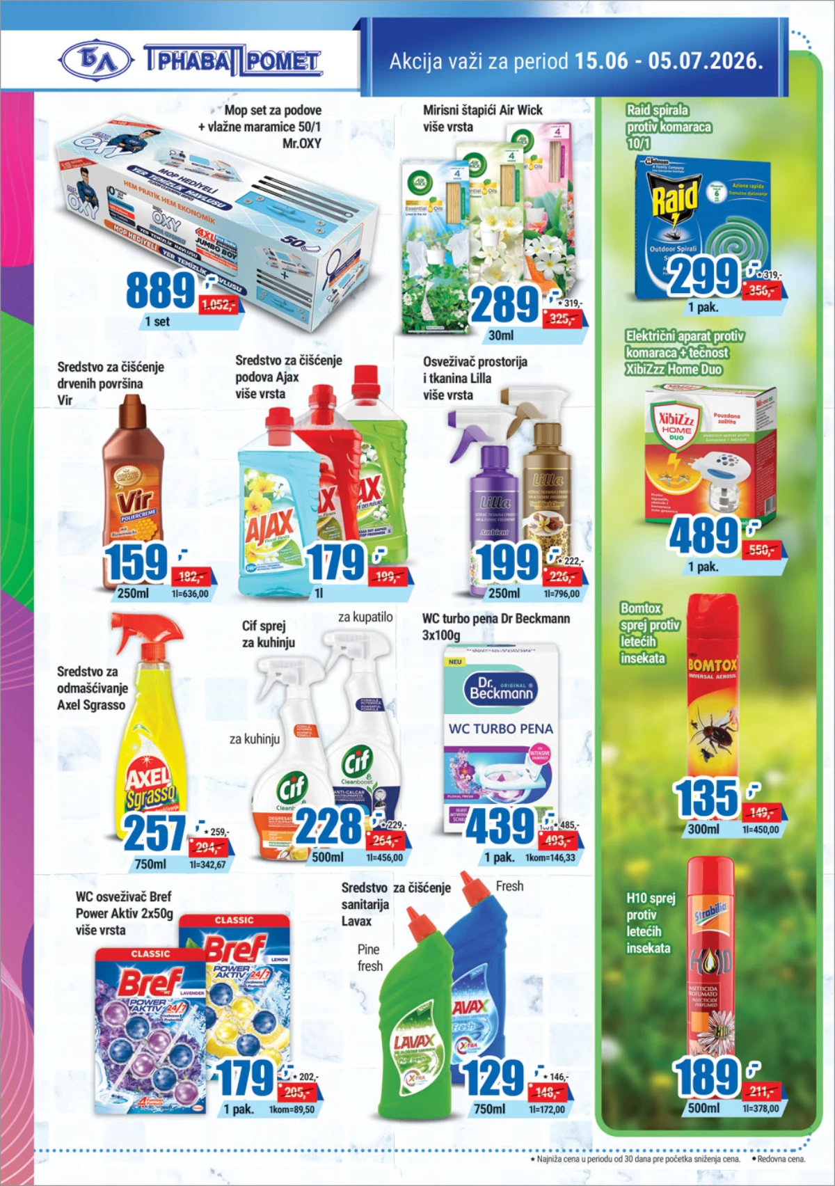 Snizenja trnava marketi popusti i niske cene Trnava trgovina Akcija snizenja