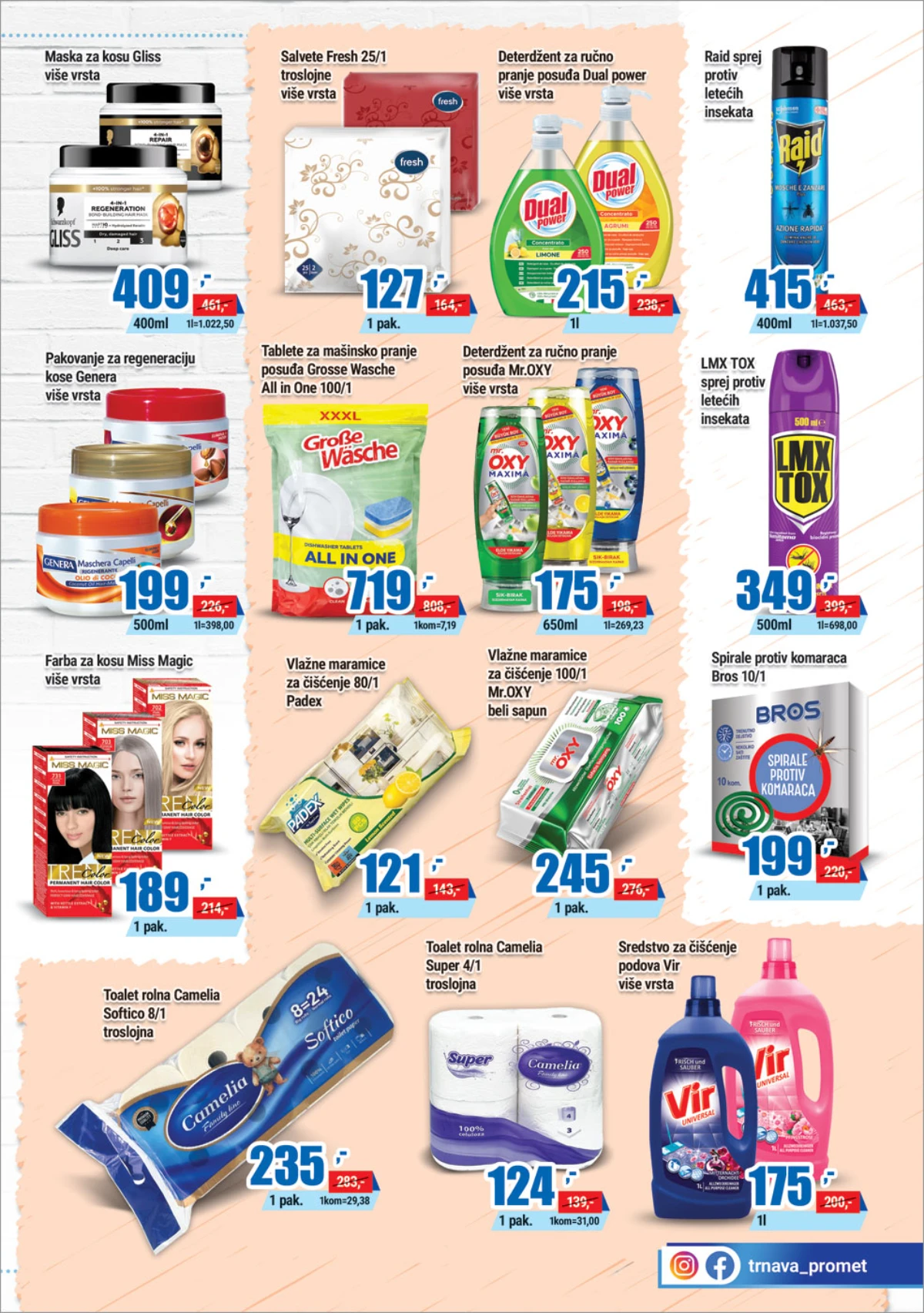 Snizenja trnava marketi popusti i niske cene Trnava trgovina Akcija snizenja