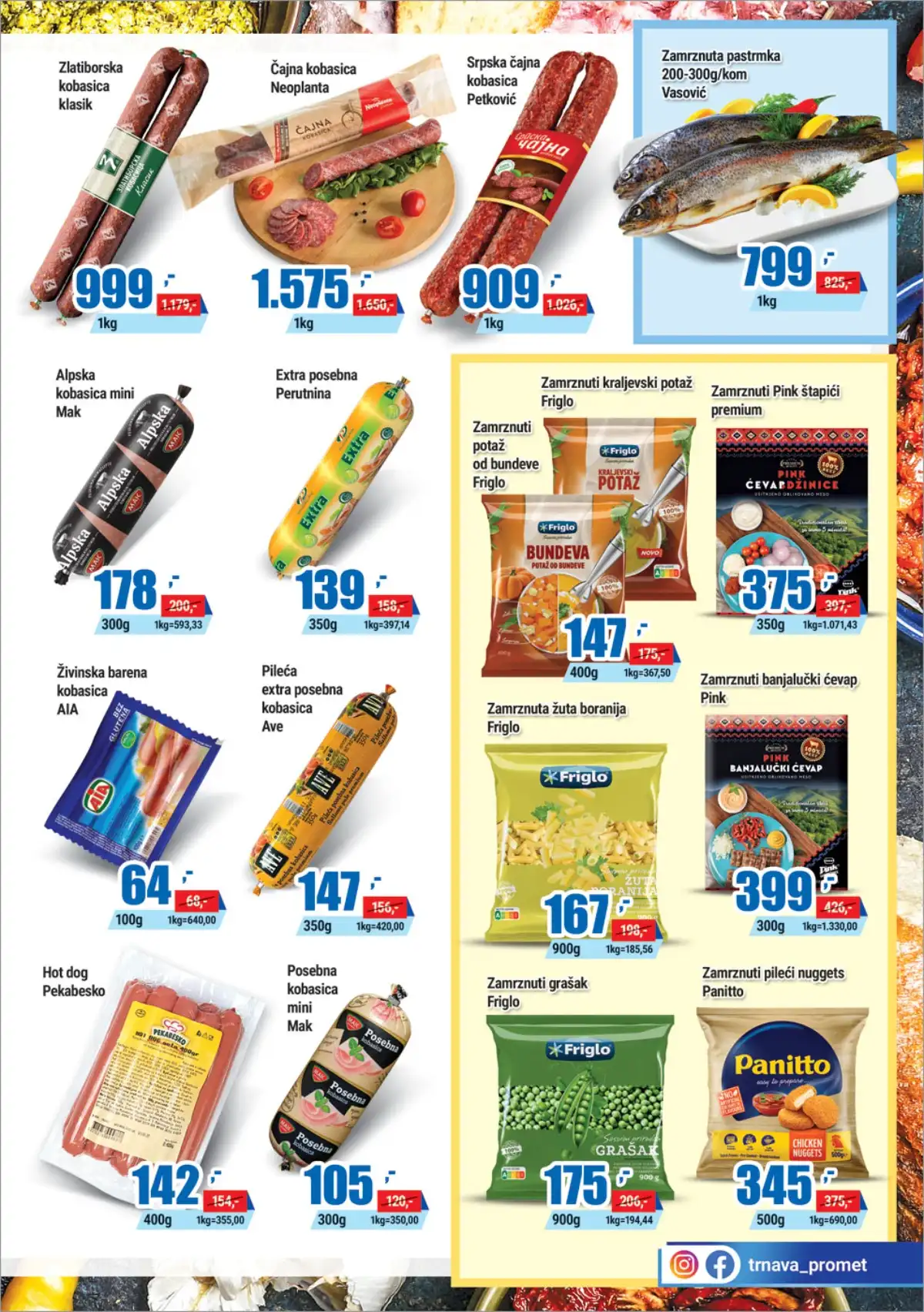 Trnava trgovina Akcija snizenja